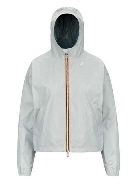  K-way Laurette Plus.2 Reversible Hooded Jacket - Green 