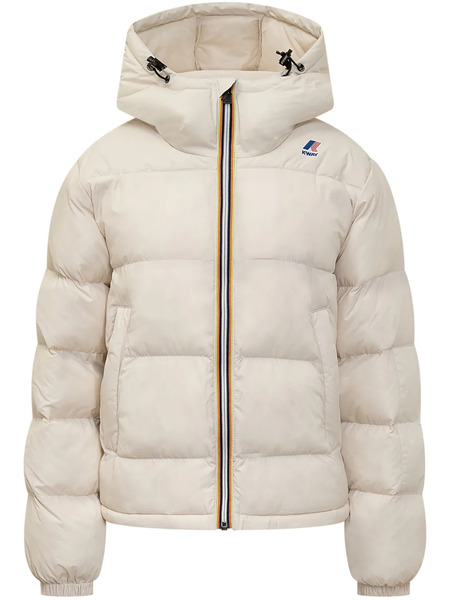  K-way Le Vrai 3.0 Claude Puffer Jacket - White 