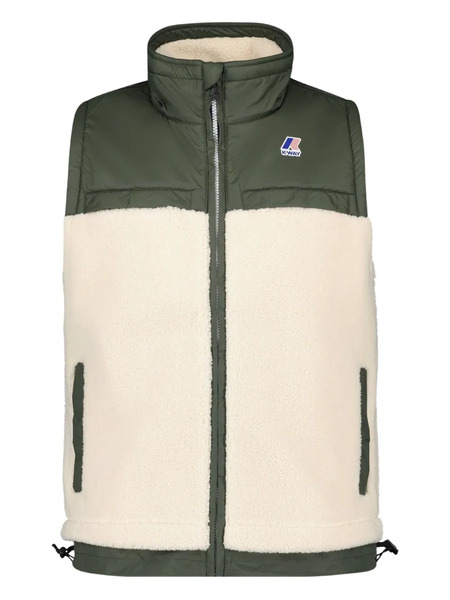  K-way Le Vrai 3.0 Zip-front Vest - Neutrals 