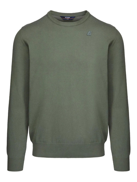  K-way Logo-appliqué Jumper - Green 