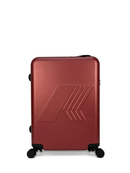  K-way Logo-embossed Luggage - Red 