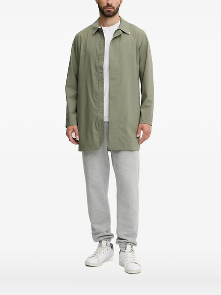 K-way Logo-patch Buttoned Jacket - Green 