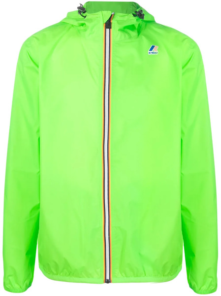  K-way Logo-print Hooded Jacket - Green 