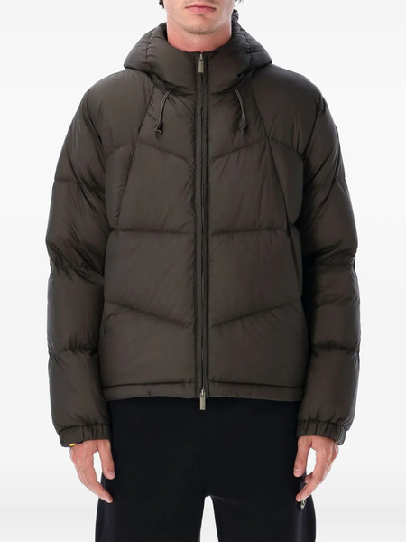  K-way Quill Thermo Ripstop Puffer Jacket - Brown 
