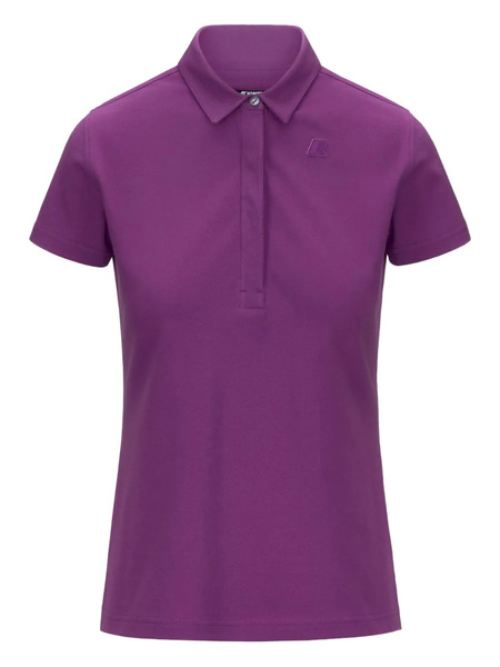  K-way Short-sleeve Polo Top - Purple 