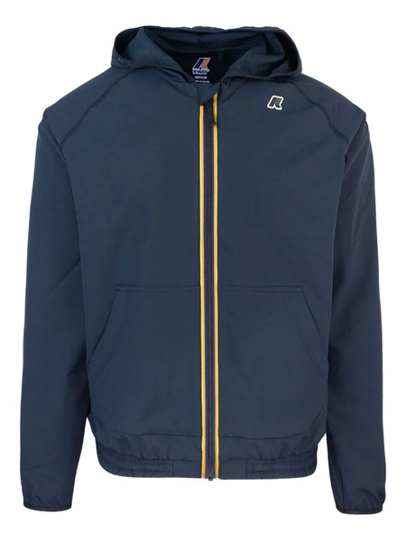  K-way Sia Hooded Zip-up Jacket - Blue 