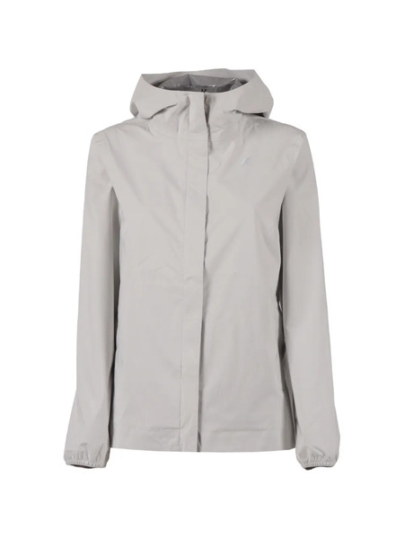  K-way Stretch Hooded Jacket - Grey 