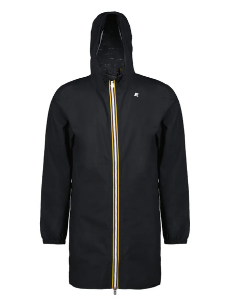  K-way Thomas Hooded Coat - Black 