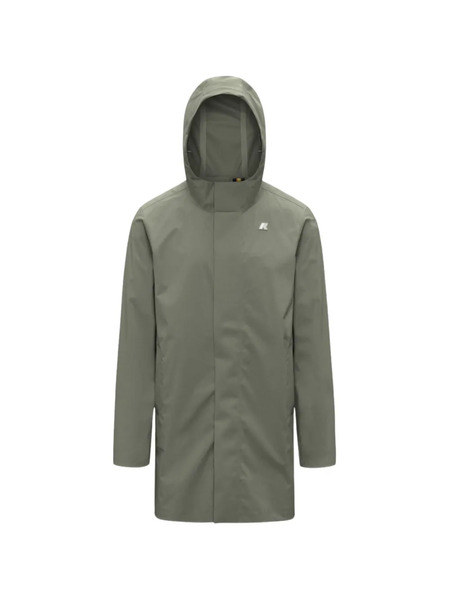  K-way Tommy Hooded Coat - Green 