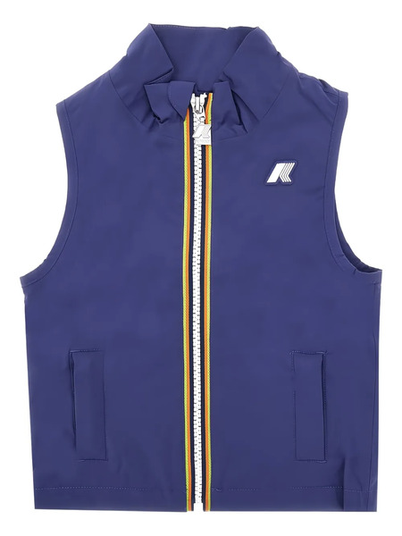 K-way Valen Collared Gilet - Blue 