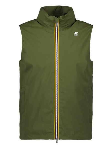  K-way Valen Zip-fastening Gilet - Green 
