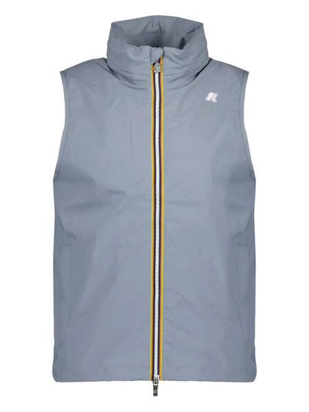  K-way Valen Zip-fastening Gilet - Grey 