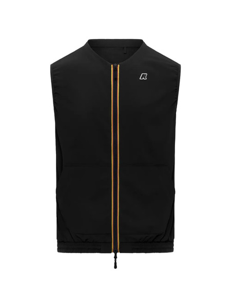  K-way Zip Hooded Coat - Black 