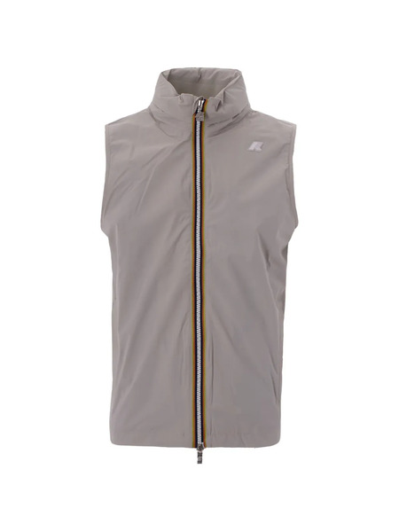  K-way Zip Sleeveless Jacket - Neutrals 