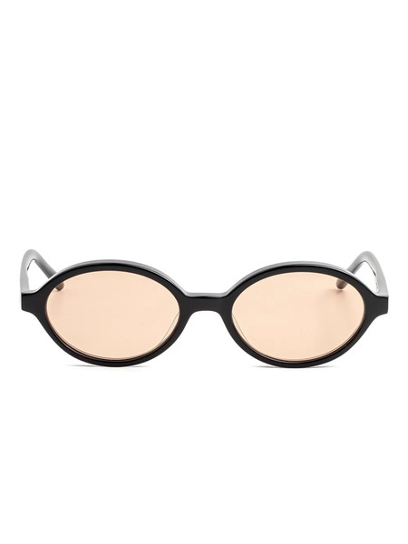  Kaleos Bless Oval-frame Sunglasses - Black 