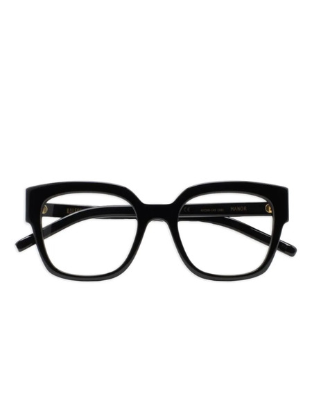  Kaleos Manor Geometric-frame Glasses - Black 