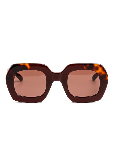  Kaleos Mountains Geometric-frame Sunglasses - Brown 