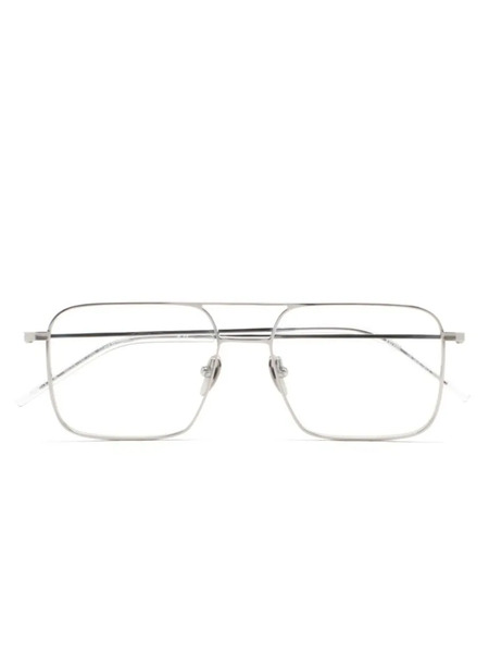  Kaleos Munger Rectangular-frame Glasses - Silver 