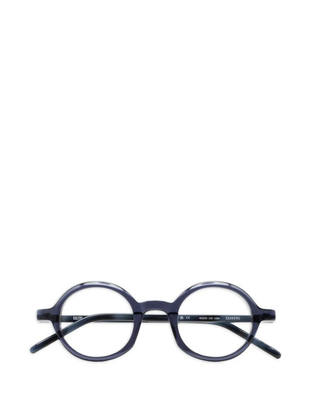  Kaleos Seavers Round-frame Glasses - Blue 