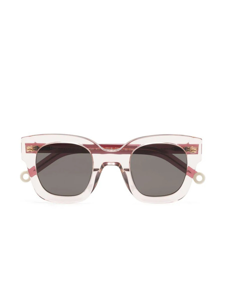  Kaleos Von Trapp 001 Square-frame Sunglasses - Pink 