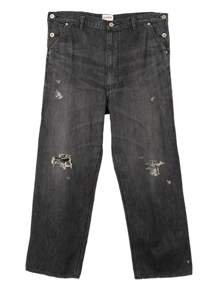  Kamiya Distressed Jeans - Black 