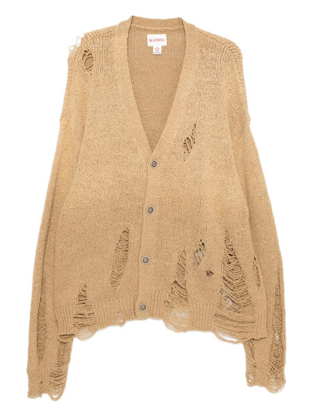  Kamiya Sun Fade Like Cardigan - Neutrals 
