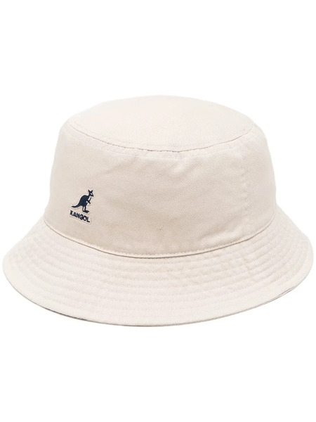  Kangol Embroidered-logo Bucket Hat - Neutrals 