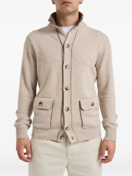  Kangra Buttoned Cardigan - Neutrals 
