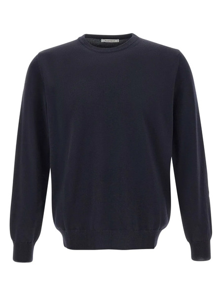  Kangra Crew-neck Knitted Sweater - Blue 