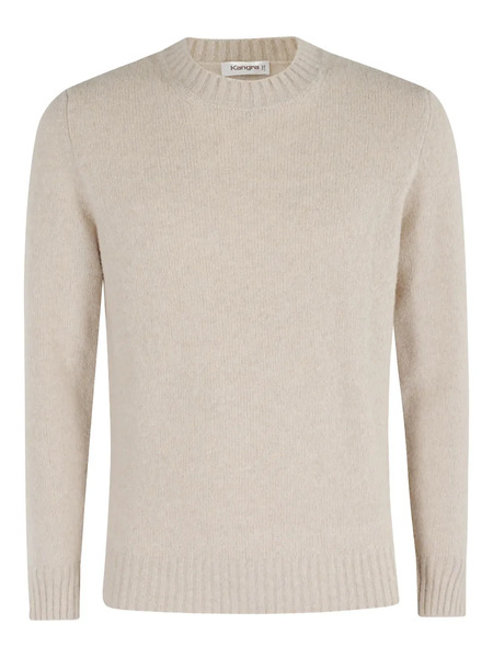  Kangra Crewneck Long-sleeve Sweater - Neutrals 