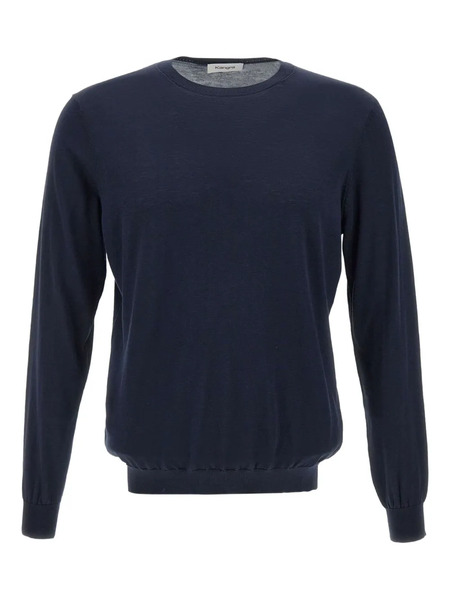  Kangra Long-sleeve Crew-neck Sweater - Blue 