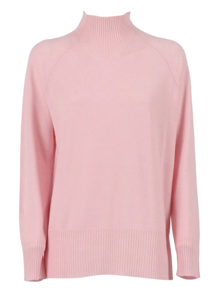  Kangra Raglan-sleeve Turtleneck Sweater - Pink 