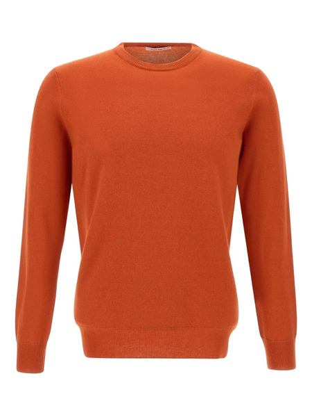  Kangra Ribbed Crew-neck Sweater - Orange 