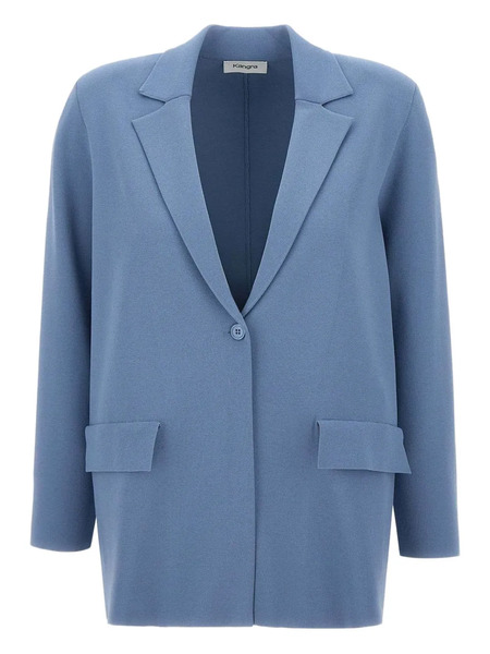  Kangra Single-breasted Blazer - Blue 