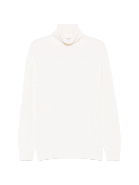  Kangra Turtleneck Knitted Sweater - White 