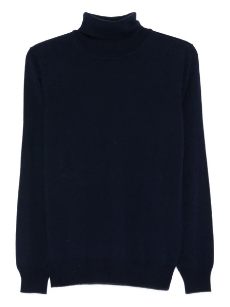  Kangra Turtleneck Long-sleeve Sweater - Blue 