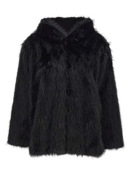  Kaos Faux Fur Coat - Black 