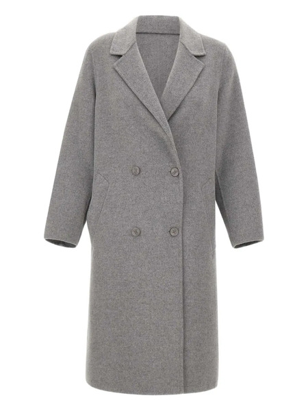  Kaos Wool-blend Coat - Grey 