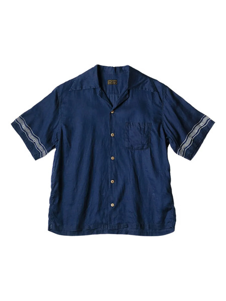  Kapital Aloha Short-sleeved Shirt - Blue 