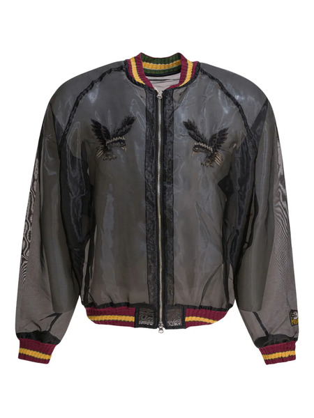  Kapital Eagle-embroidered Jacket - Black 