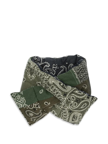  Kapital Paisley Patchwork Scarf - Green 