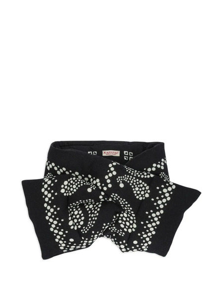  Kapital Polka-dot Scarf - Black 
