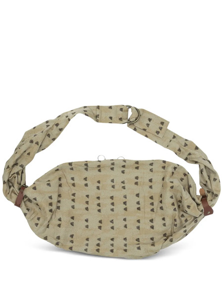  Kapital Snufkin Patterned Shoulder Bag - Neutrals 