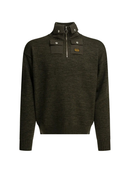  Kapital Zip-collar Sweater - Green 