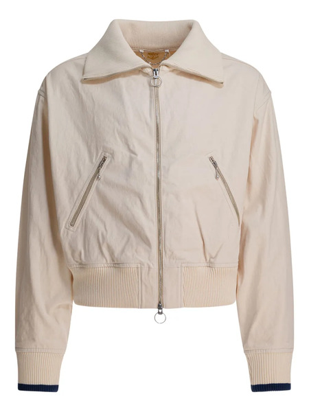  Kapital Zip-front Ribbed-cuff Jacket - Neutrals 