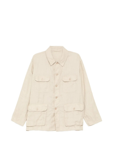  Kaptain Sunshine Flap Pockets Jacket - Neutrals 