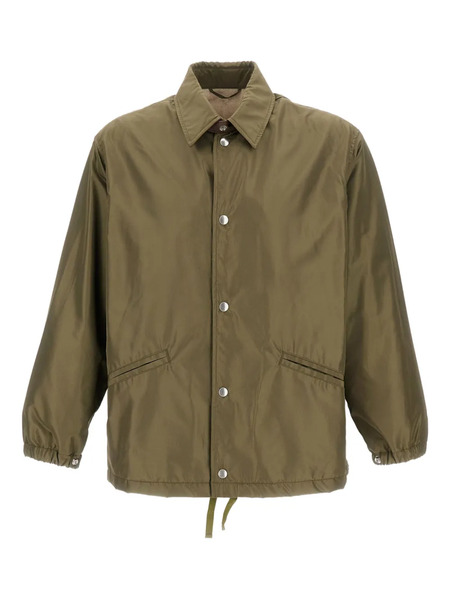  Kaptain Sunshine Snap-closure Side-pockets Jacket - Green 