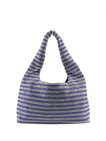  Kara Crystal-embellished Tote Bag - Blue 