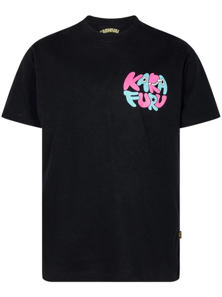  Karafuru Logo-print T-shirt - Black 
