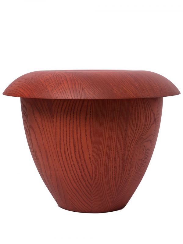  Karakter Bon Sculptural Stool - Brown 